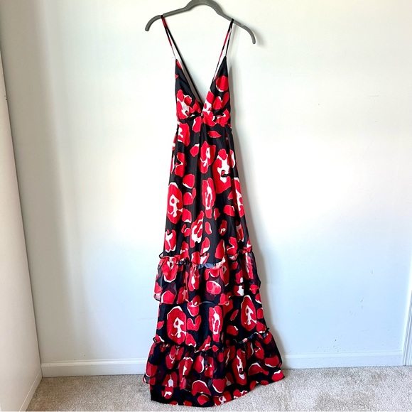 NWT FASHION NOVA Jacie Floral Ruffled Maxi Dress—SZ. Medium - Picture 12 of 17